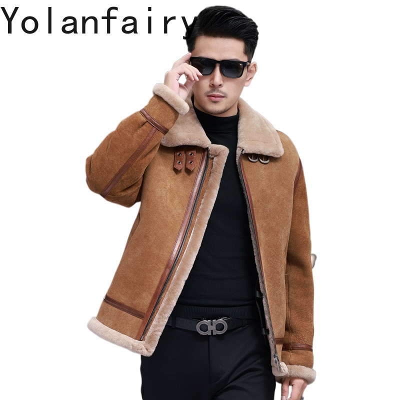 Quality Winter Clothing Jacket - YOLANFAIRY Jaket Kulit Domba Asli Berkualitas
