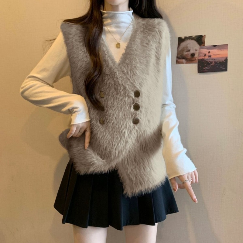 Winter Clothing Trends 2025 Women'S - Rompi Rajut Wanita Cardigan Pakaian Diskon