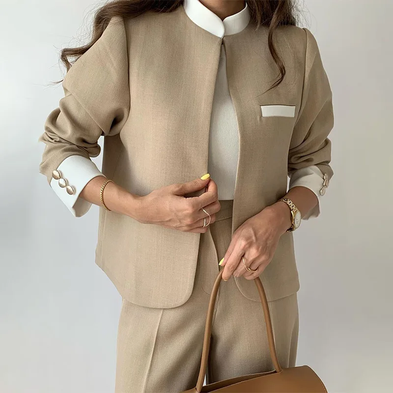 Winter Clothing Sales - Set celana dua potong wanita elegan,
