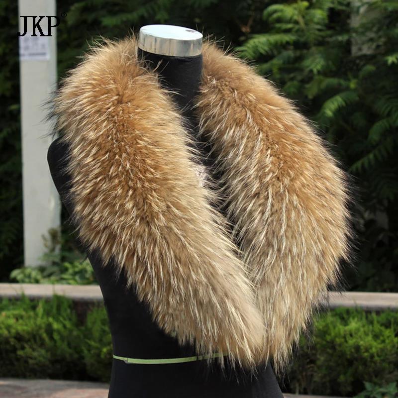 Winter Clothing Online - Kerah Bulu Alami Kerah Rubah Bulu