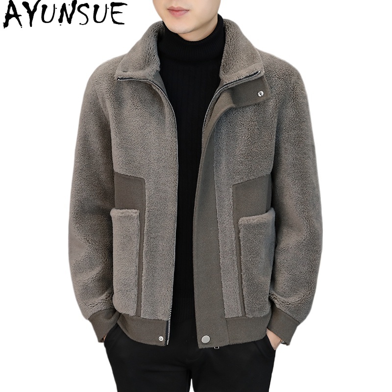 Winter Clothing Korean - AYUNSUE Mantel Wol 100% Musim Dingin