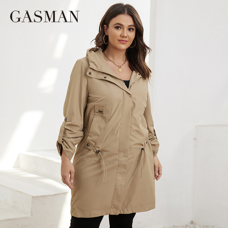 Winter Clothing Women Sale - GASMAN Jas Hujan Musim Gugur Ukuran