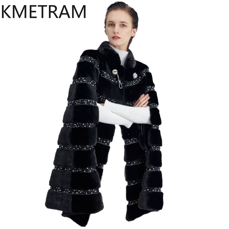 Quality Winter Clothing Jacket - Jaket Bulu Mink Asli 100% Wanita