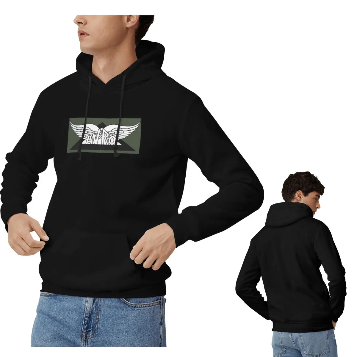 Winter Clothing Companies - Hoodie Logo Perusahaan Pesawat Avro, Sweater