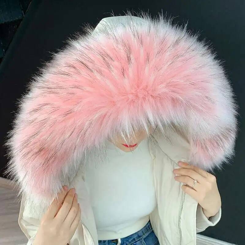 Winter Clothing Women Sale - Dilepas Faux Bulu Kerah Ekstra Besar