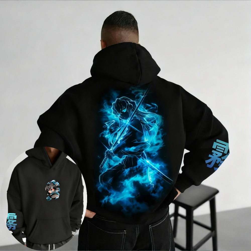 Winter Clothing In Japan - Demon Slayer Hoodie Pria Sweatshirt Muichiro