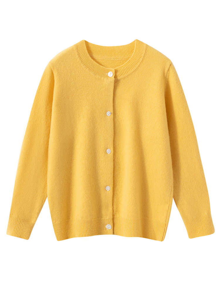 Winter Clothing Kids - Sweter Wol Anak-anak Kardigan Leher O
