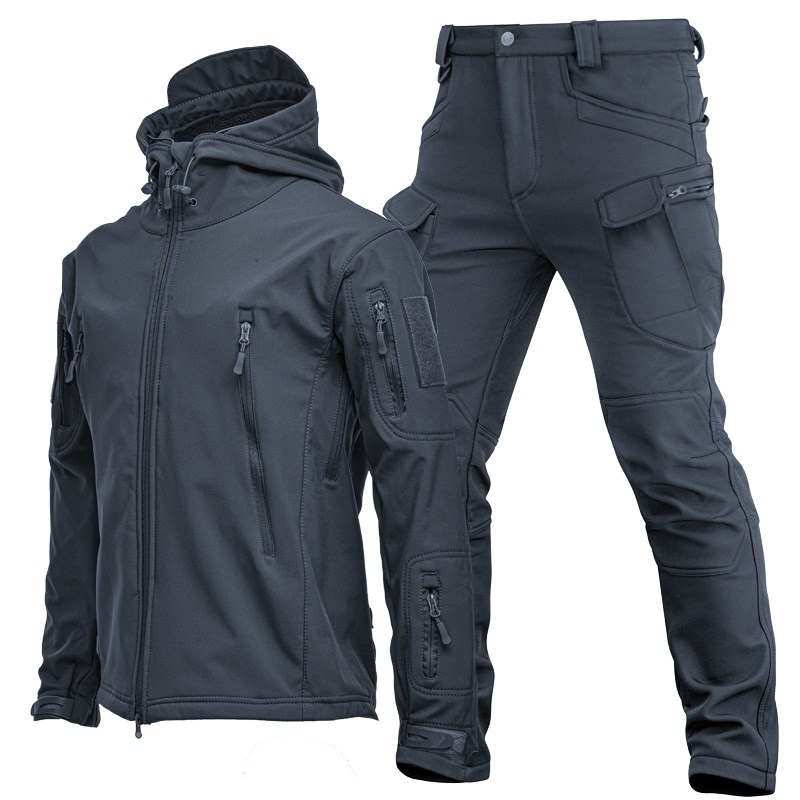 Set Jaket Softshell Kulit Hiu  - Windproof Jacket Softshell ulasan dan harga