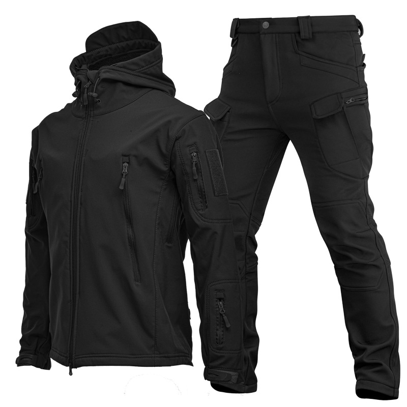 Set Jaket Softshell Kulit Hiu  - Windproof Jacket Softshell ulasan dan harga