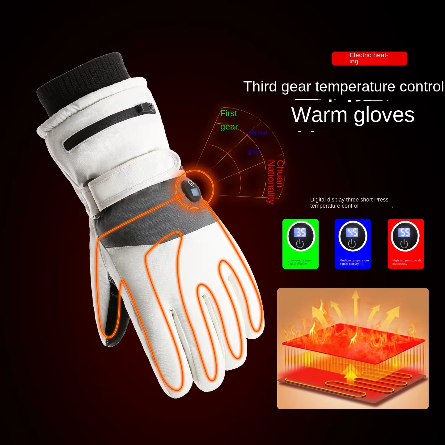 Sarung Tangan Pemanas Listrik  - Heated Gloves Electric ulasan dan harga
