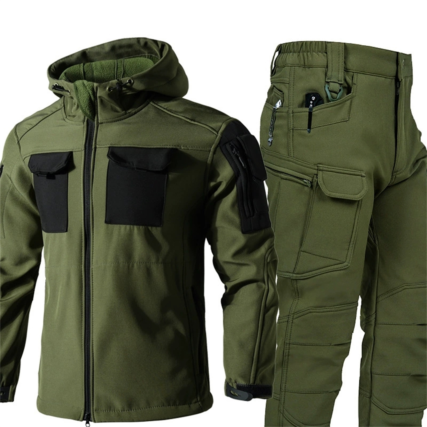 Jaket dan Celana Soft Shell Te - Windproof Jacket Softshell ulasan dan harga