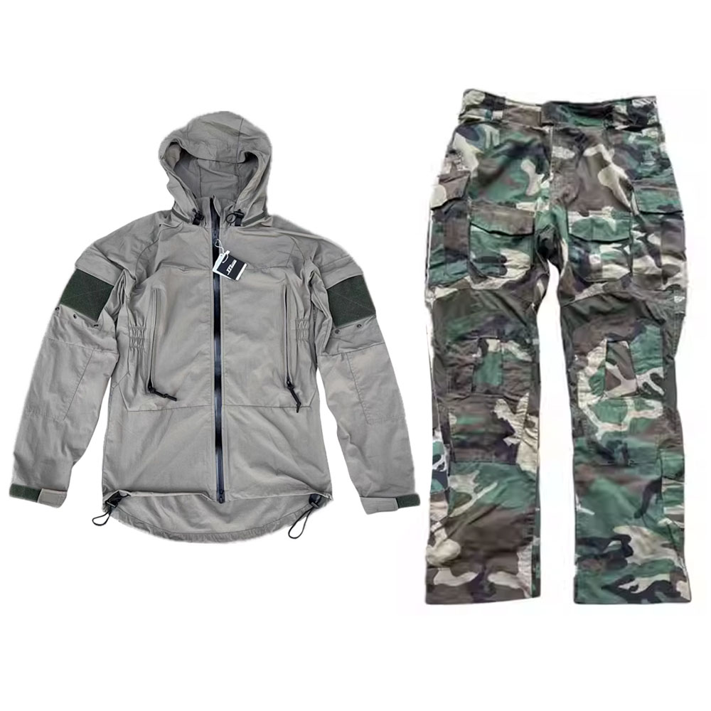 Jaket Cangkang Lunak Abu-abu T - Windproof Jacket Softshell ulasan dan harga