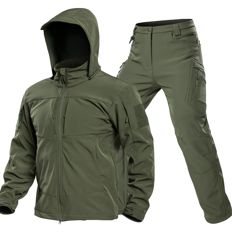 Setelan Softshell Taktis Outdo - Windproof Jacket Softshell ulasan dan harga