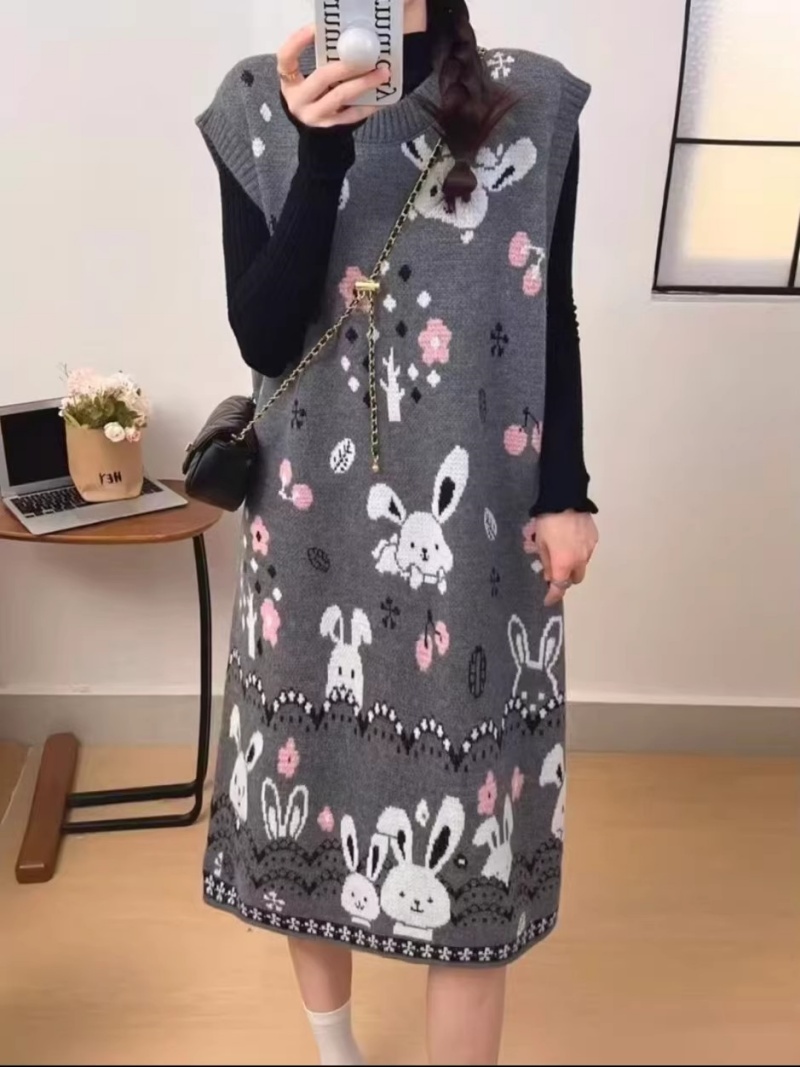 Gaun Rajut Tanpa Lengan Model  - Winter Clothing Trends 2025 Women'S ulasan dan harga
