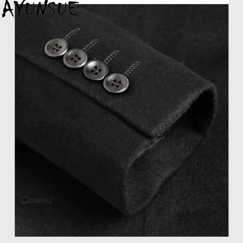 AYUNSUE Mantel Wol 80% Pakaian - Quality Winter Clothing Jacket ulasan dan harga
