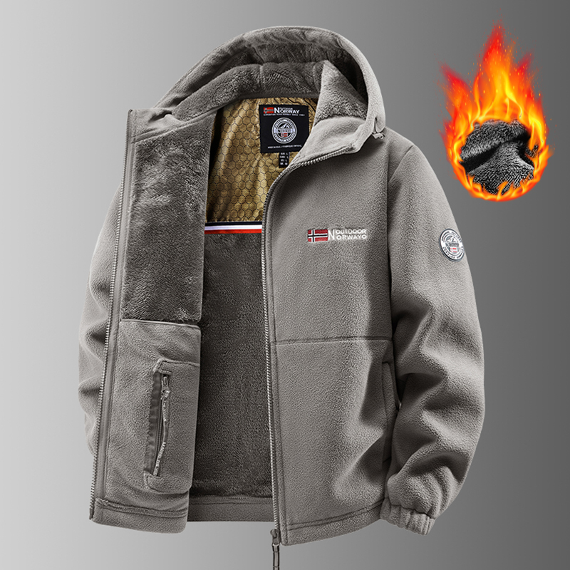 Jaket Pria Berpemanas Jaket Bu - Windproof Jacket Softshell ulasan dan harga