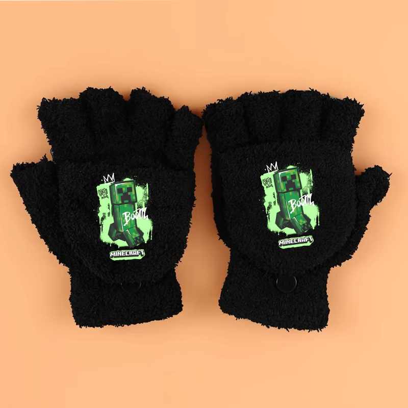 Sarung Tangan Cetak Tema Game  - Winter Clothing Boys ulasan dan harga