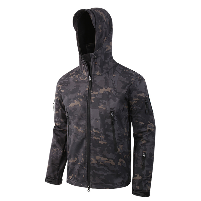 Set Kamuflase Petualangan Luar - Windproof Jacket Softshell ulasan dan harga