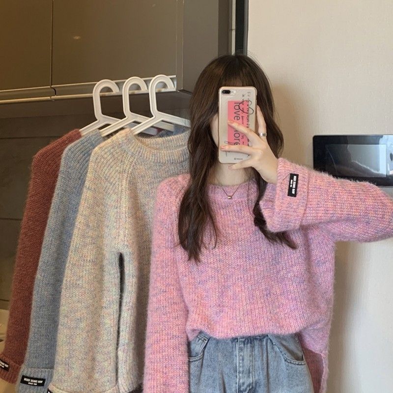 Sweater Pullover Lembut Warna  - Winter Clothing Korean ulasan dan harga