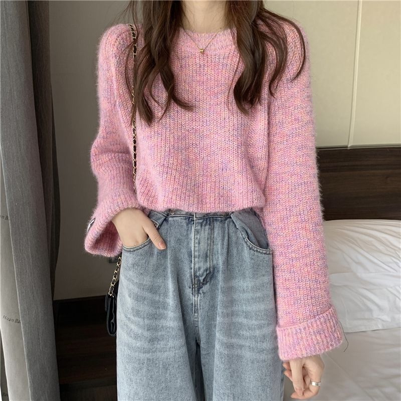 Sweater Pullover Lembut Warna  - Winter Clothing Korean ulasan dan harga