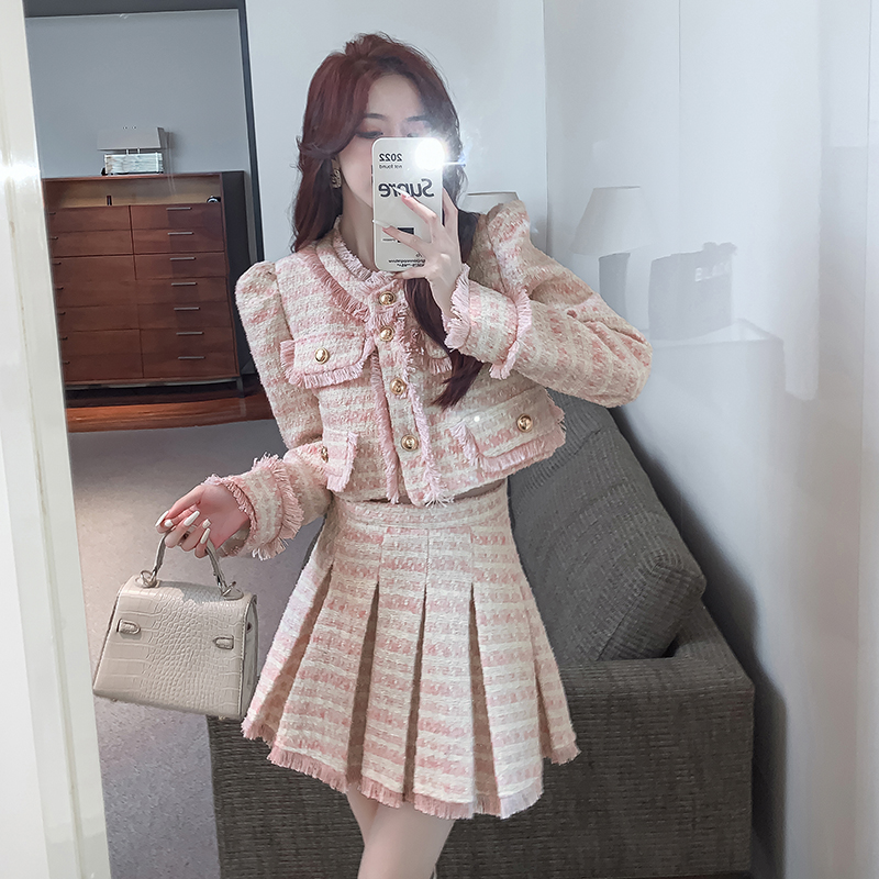 Rumbai elegan wanita, Y2K sete - Winter Clothing Korean ulasan dan harga
