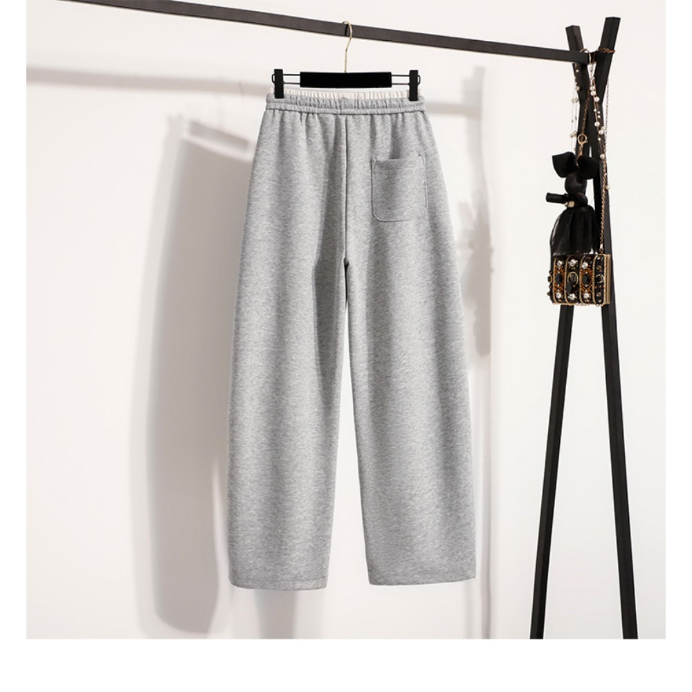 Celana Panjang Lurus Berpotong - Winter Clothing Korean ulasan dan harga