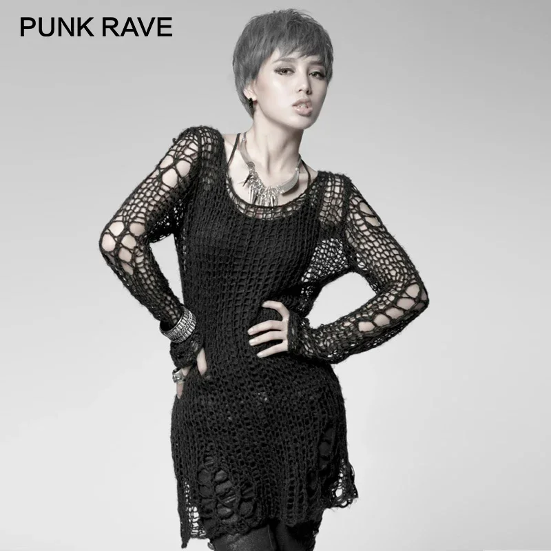 PUNK RAVE wanita Punk rusak Pu - Winter Clothing Visuals ulasan dan harga