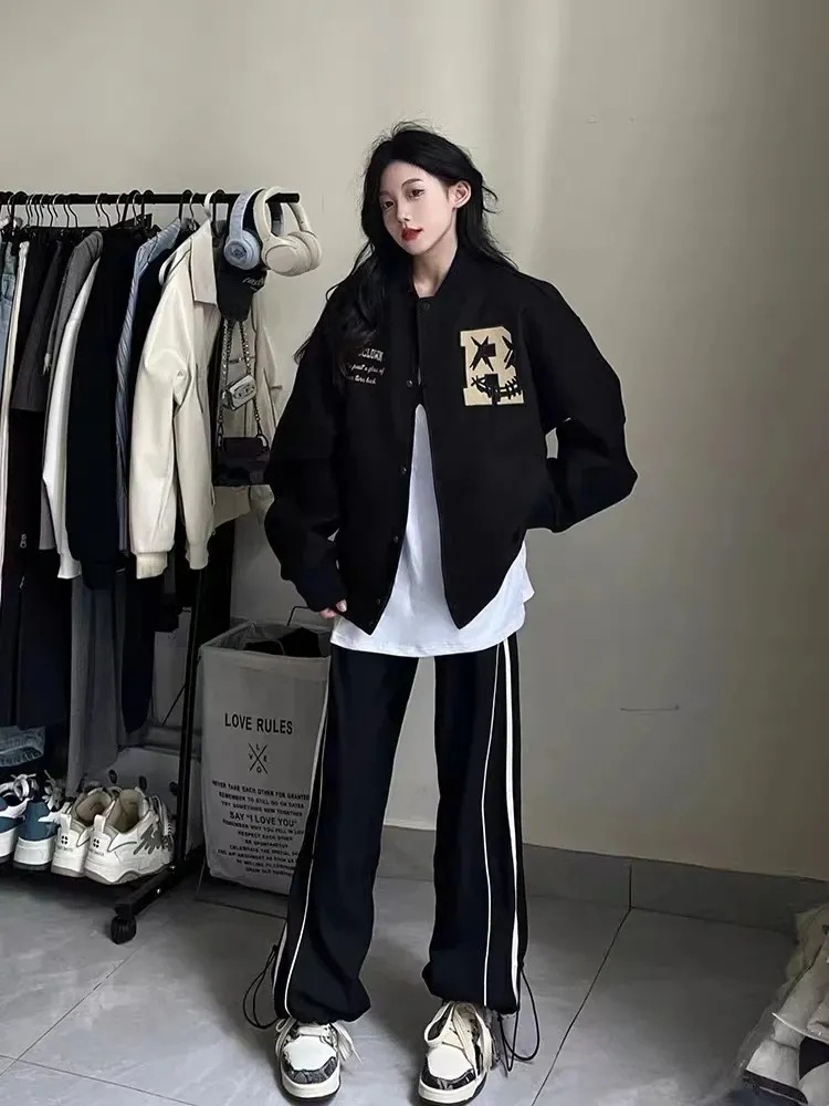 Jaket Baseball Wanita Musim Gu - Winter Clothing Trends 2025 Women'S ulasan dan harga