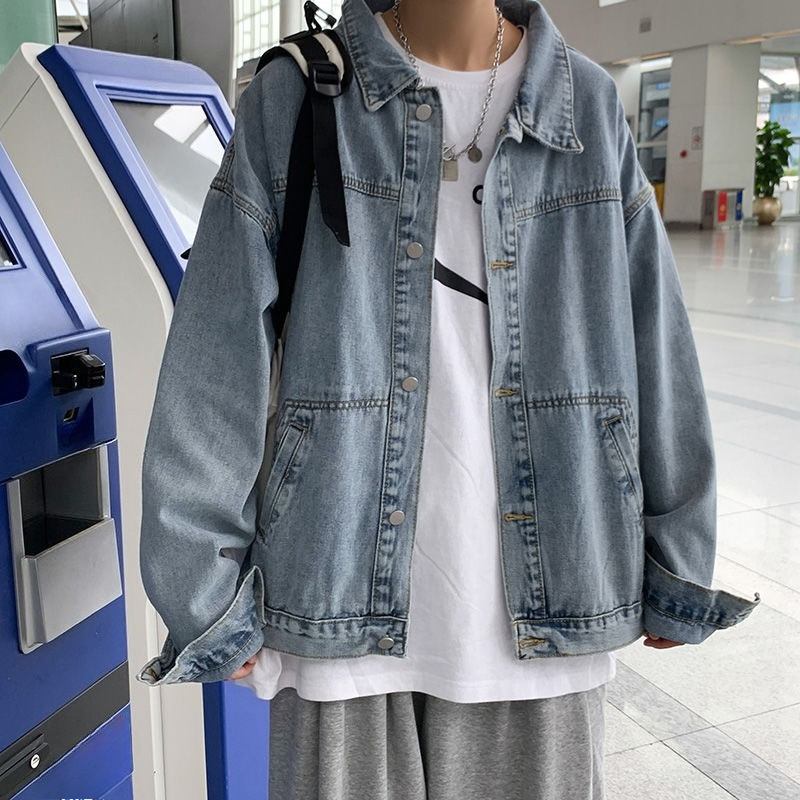 Jaket Denim Pria Musim Dingin  - Quality Winter Clothing Jacket ulasan dan harga
