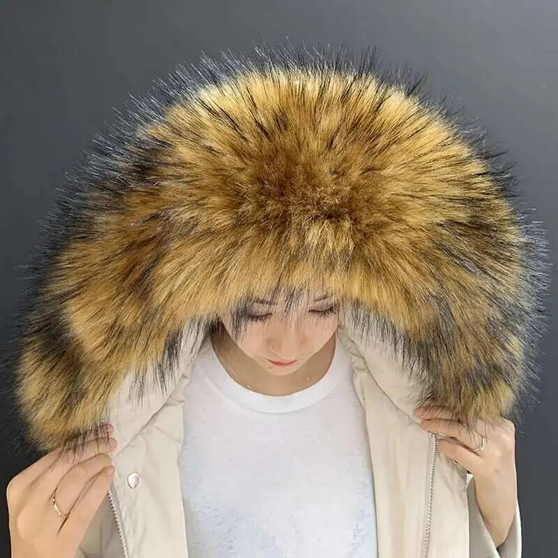 Dilepas Faux Bulu Kerah Ekstra - Winter Clothing Women Sale ulasan dan harga