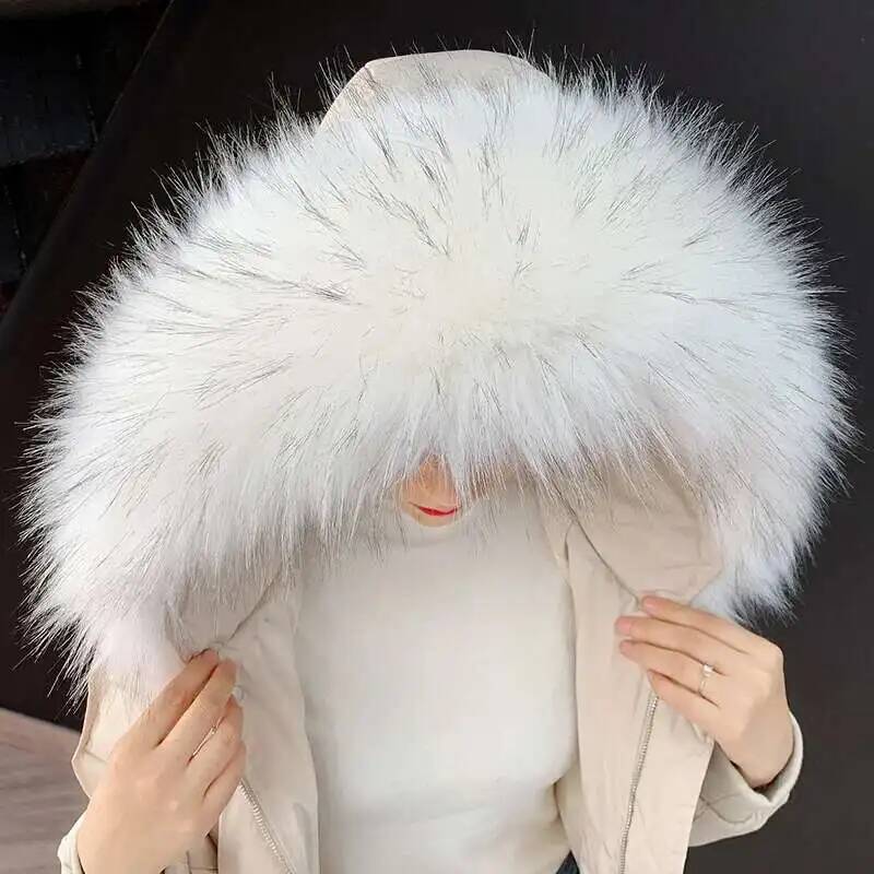 Dilepas Faux Bulu Kerah Ekstra - Winter Clothing Women Sale ulasan dan harga