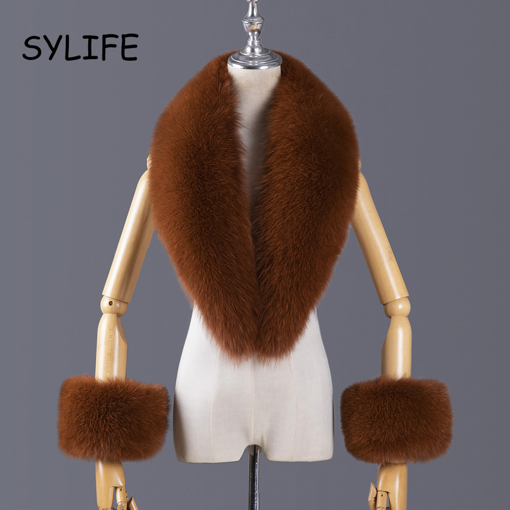 Kerah Bulu Rubah Asli 2025, Sy - Winter Clothing Women Sale ulasan dan harga