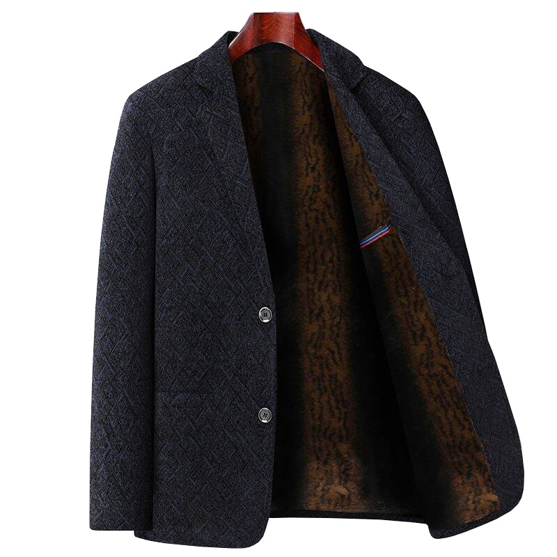 Jas blazer hangat bulu domba P - Quality Winter Clothing Jacket ulasan dan harga