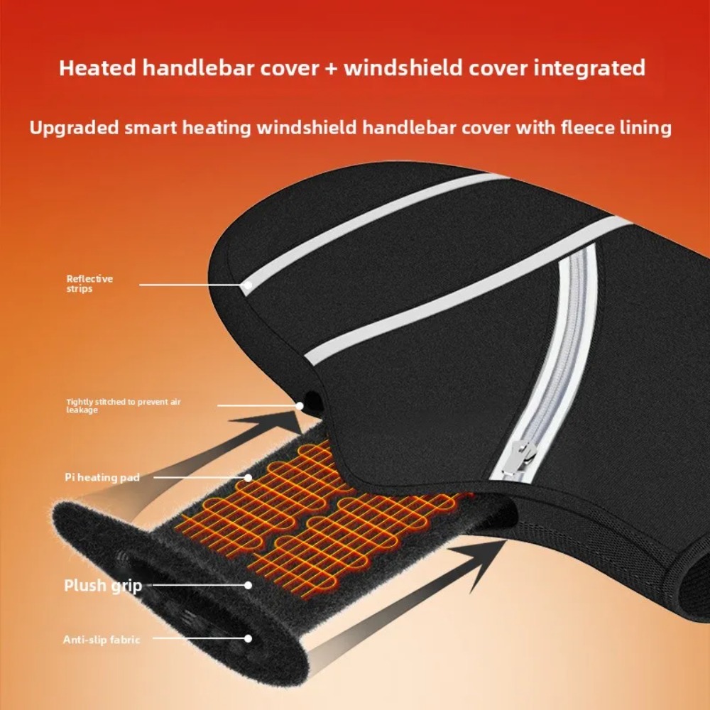 Penutup Stang Sepeda Motor Sar - Heated Gloves Electric ulasan dan harga