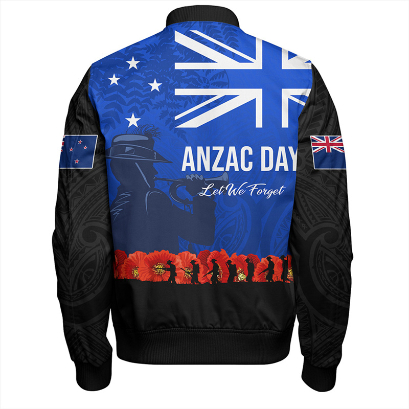Jaket tato Maori motif bendera - Winter Clothing Nz ulasan dan harga