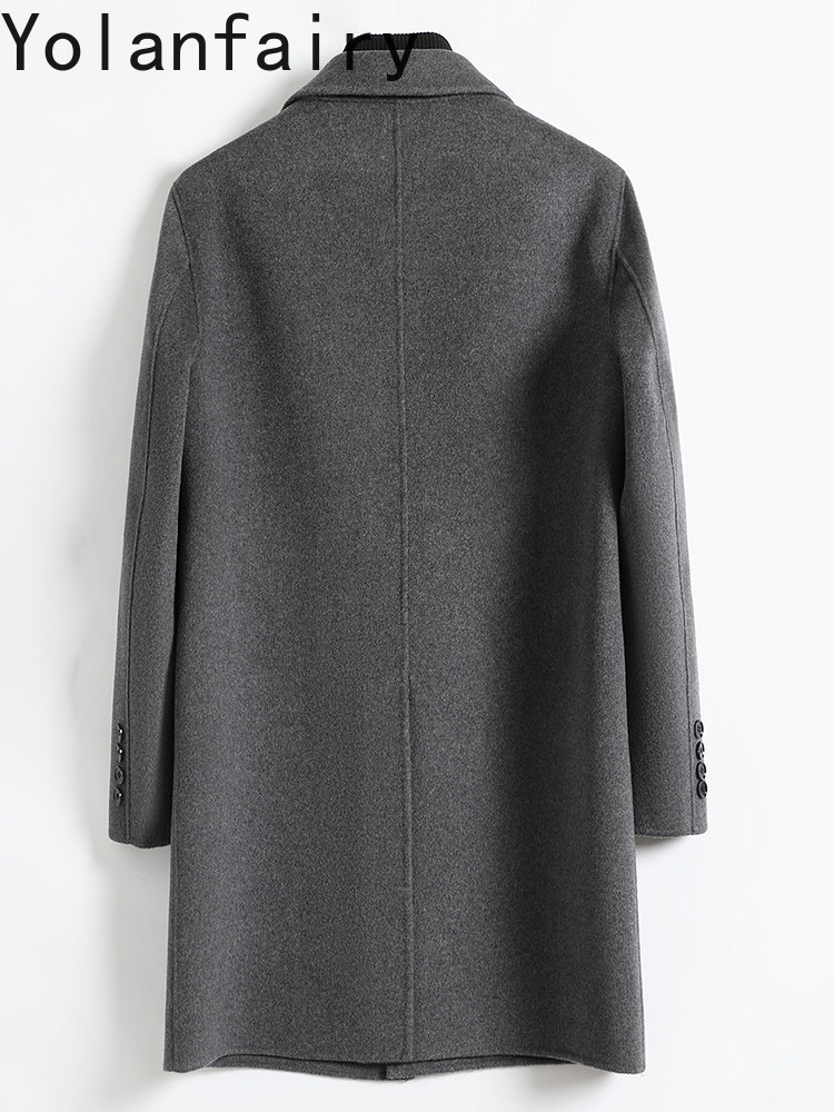 YOLANFAIRY Mantel Wol 95% untu - Quality Winter Clothing Jacket ulasan dan harga