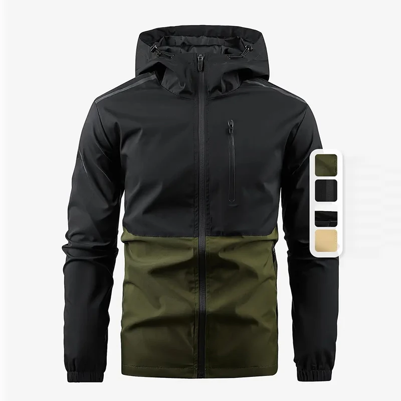 Jaket Hiking Tahan Air Berkeru - Windproof Jacket Softshell ulasan dan harga