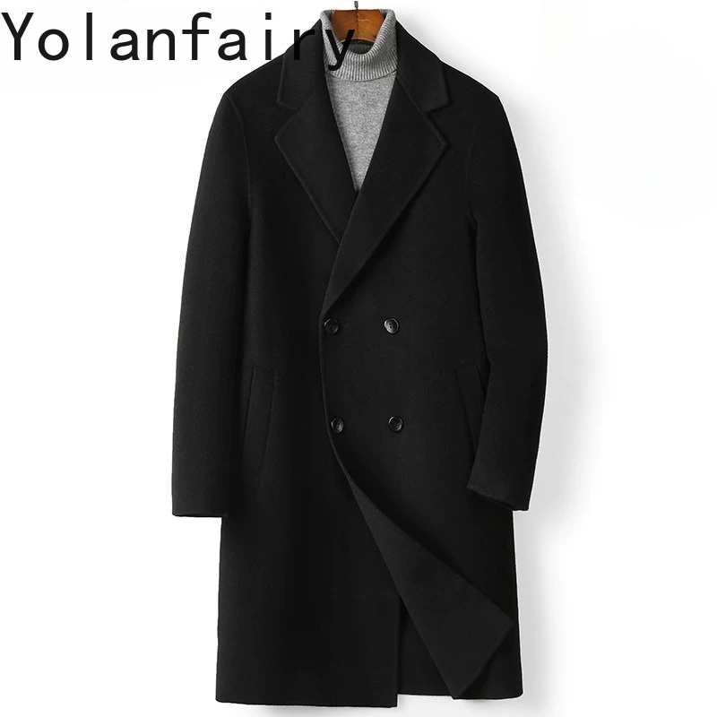YOLANFAIRY Mantel Wol 100% Mur - Quality Winter Clothing Jacket ulasan dan harga