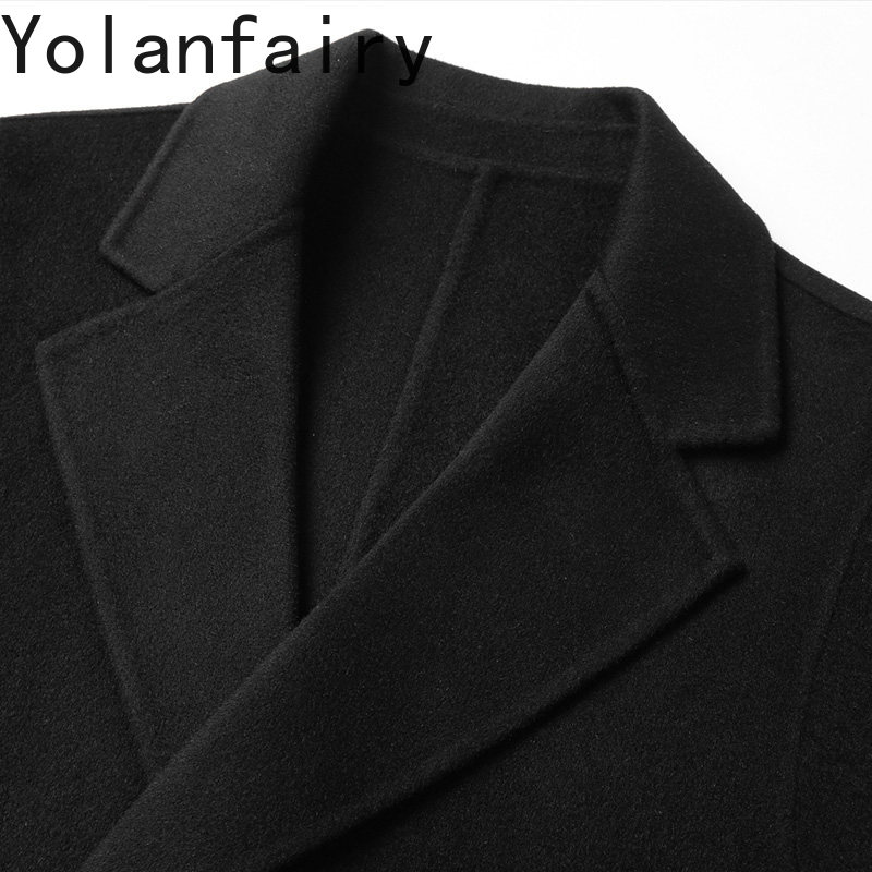 YOLANFAIRY Mantel Wol 100% Mur - Quality Winter Clothing Jacket ulasan dan harga