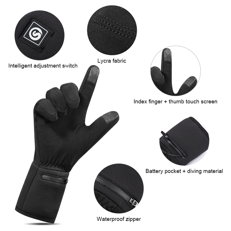 Sarung Tangan Berpemanas Liner - Heated Gloves Electric ulasan dan harga