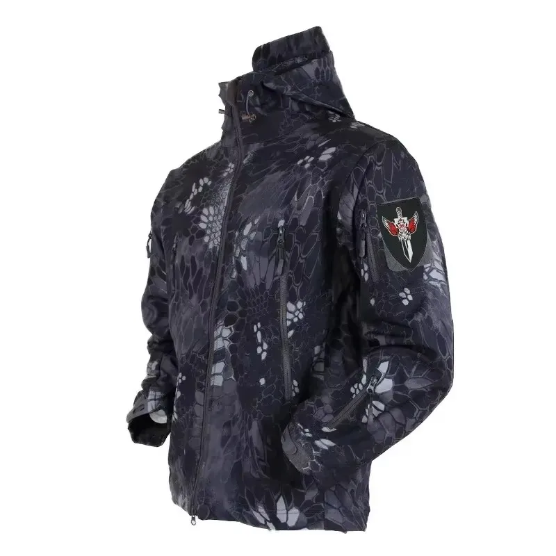 5XL 6XL CP Kamuflase Soft Shel - Windproof Jacket Softshell ulasan dan harga